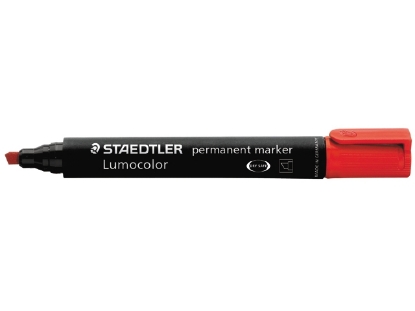 Afbeeldingen van Staedtler viltstift, 2 - 5 mm, 350-2, schuin, rood