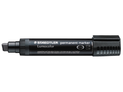 Afbeeldingen van Staedtler marker, 10 mm, 388-9, lumocolor, blokpunt, zwart