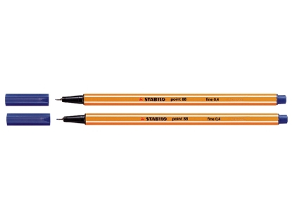 Afbeeldingen van Stabilo fineliner point, 88/41, blauw