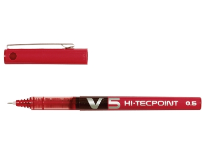 Afbeeldingen van Pilot rollerpen bx-v5, 0.3 mm, 2227002, hi-tecpoint, grip, rood