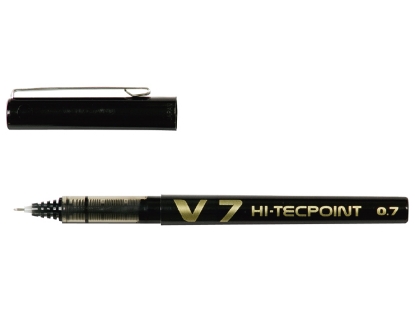 Afbeeldingen van Pilot rollerpen bx-v7, 0.4 mm, 2228001, hi-tecpoint, grip, zwart