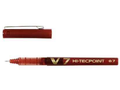 Afbeeldingen van Pilot rollerpen bx-v7, 0.4 mm, 2228002, hi-tecpoint, grip, rood