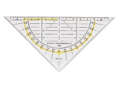 Afbeeldingen van Aristo geodriehoek, 160 mm, ar-1552