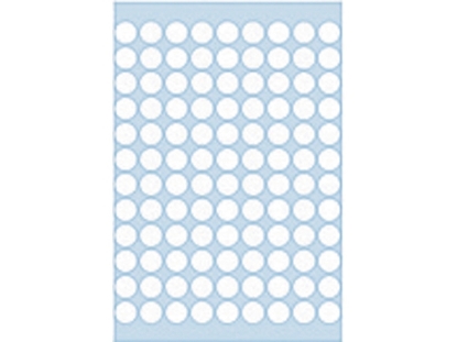 Afbeeldingen van Herma etiket rond, 8 mm, verpakking 540 stuks, 1840, wit