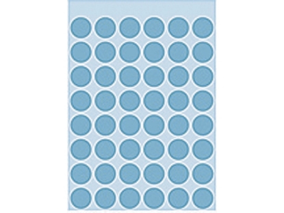 Afbeeldingen van Herma etiket rond, 12 mm, verpakking 240 stuks, 1863, blauw