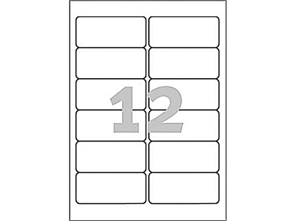 Afbeeldingen van Avery etiket, 99.1 x 42.3 mm, verpakking 240 stuks, l4776-20, polyester