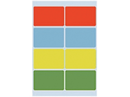 Afbeeldingen van Herma etiket, 26 x 40 mm, verpakking 40 stuks, assortiment, 3681