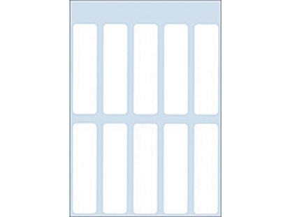 Afbeeldingen van Herma etiket, 13 x 50 mm, verpakking 70 stuks, 3737, wit
