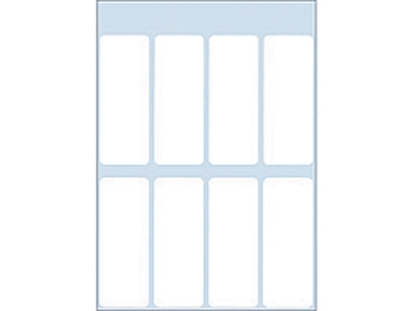 Afbeeldingen van Herma etiket, 19 x 50 mm, verpakking 56 stuks, 3749, wit