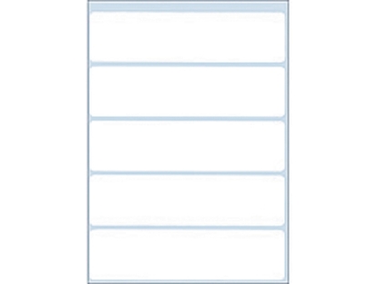 Afbeeldingen van Herma etiket, 21 x 80 mm, verpakking 35 stuks, 3750, wit