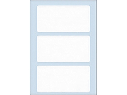 Afbeeldingen van Herma etiket, 34 x 67 mm, verpakking 21 stuks, 3757, wit