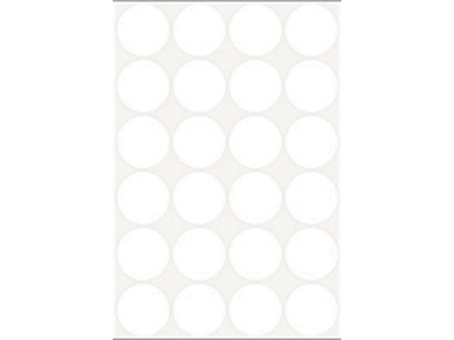 Afbeeldingen van Herma etiket rond, 25 mm, verpakking 768 stuks, 2260, wit