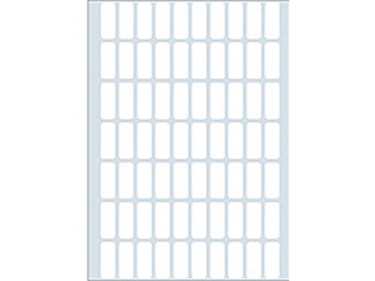 Afbeeldingen van Herma etiket, 8 x 20 mm, verpakking 2240 stuks, 2320, wit