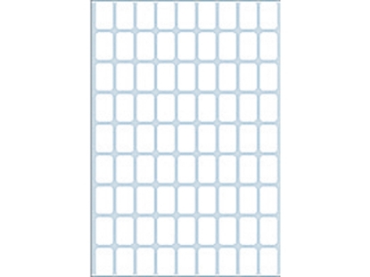 Afbeeldingen van Herma etiket, 10 x 16 mm, verpakking 2592 stuks, 2330, wit