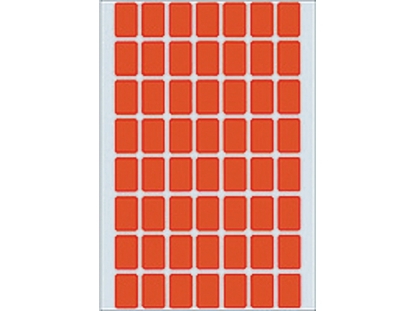 Afbeeldingen van Herma etiket, 12 x 18 mm, verpakking 1792 stuks, 2342, rood