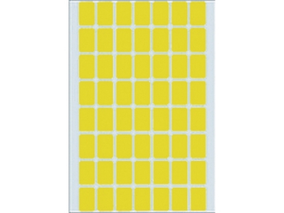 Afbeeldingen van Herma etiket, 12 x 18 mm, verpakking 1792 stuks, 2341, geel