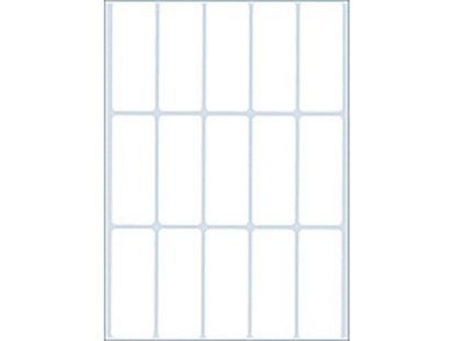 Afbeeldingen van Herma etiket, 20 x 50 mm, verpakking 480 stuks, 2410, wit