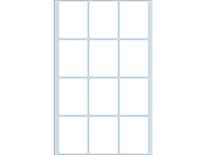 Afbeeldingen van Herma etiket, 32 x 41 mm, verpakking 384 stuks, 2440, wit