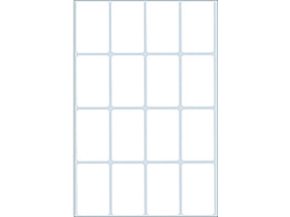 Afbeeldingen van Herma etiket, 25 x 40 mm, verpakking 512 stuks, 2450, wit