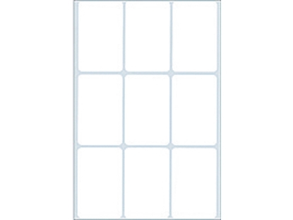 Afbeeldingen van Herma etiket, 34 x 53 mm, verpakking 288 stuks, 2470, wit