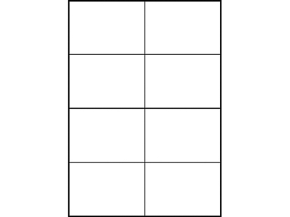 Afbeeldingen van Zweckform etiket, 105 x 74 mm, verpakking 800 stuks, 3427, wit