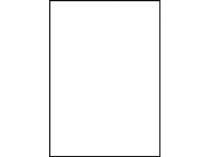 Afbeeldingen van Zweckform etiket, 210 x 297 mm, a4, verpakking 25 stuks, 6119, wit 