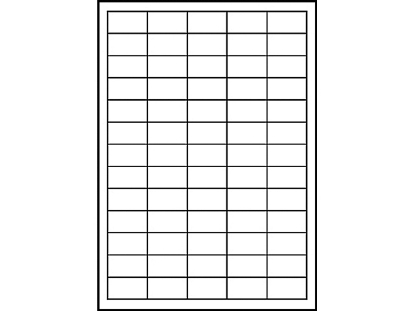 Afbeeldingen van Zweckform etiket, 38 x 21.2 mm, verpakking 6500 stuks, 3666