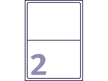 Afbeeldingen van Avery etiket, 199.6 x 143.5 mm, verpakking 200 stuks, l7168-100