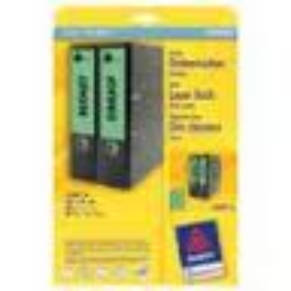 Afbeeldingen van Zweckform rugetiket, 192 x 61 mm, verpakking 400 stuks, l4768-100, groen