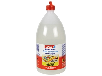 Afbeeldingen van Tesa hobbylijm, 180 gram, vloeibaar, 57015-00004-02, transparant