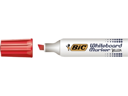 Afbeeldingen van Bic viltstift, 3 - 6 mm, 1781, whiteboard, schuin, 1199178103, rood