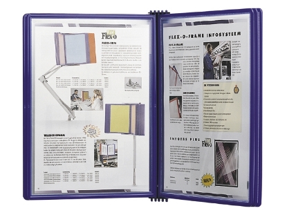 Afbeeldingen van Jalema wandelement flex-o-frame premium, verpakking 5 tassen, 7968002, blauw