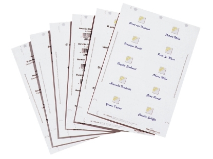 Afbeeldingen van Durable badgekaart duraprint, 40 x 75 mm, 145302