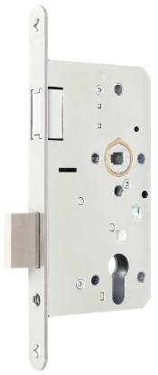 Afbeeldingen van Dom magneetslot, 60 mm, pc72, inclusief sluitplaat, rvs