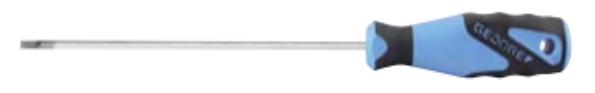 Afbeeldingen van GEDORE 3-C schroevendraaier tbv zaagsnede-schroeven, speciale lengtes 2150 2,5x75