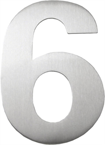 Afbeeldingen van Oxloc huisnummer rvs a2