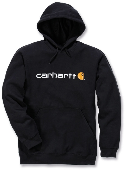 Afbeeldingen van Carhartt Loose fit midweight logo graphic sweatshirt 100074 zwart M