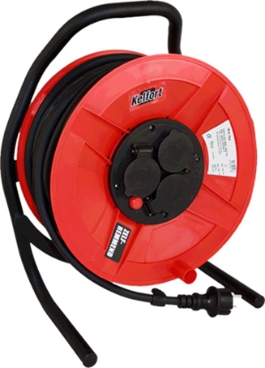 Afbeeldingen van Kelfort Kabelhaspel EASY REEL 400, 50 meter, 3 x 1.5 mm2.