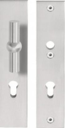 Afbeeldingen van Fm knop/kruk pc72 fv22-50  rvs