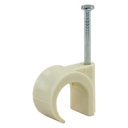 Afbeeldingen van Buisclip 16-19mm creme (20)