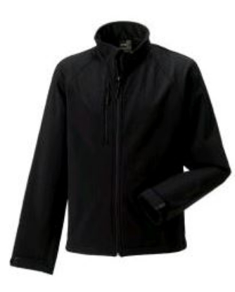 Afbeeldingen van Russell softshell zwart L