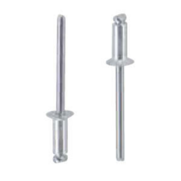 Afbeeldingen van Masterfix Blindklinknagel aluminium/staal open type/verzonken kop