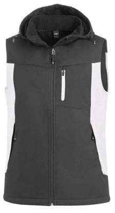 Afbeeldingen van Fhb softshell justus wit/antra. M