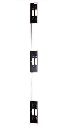 Afbeeldingen van Scharniermal BSW HiDE 130x30 3-delig dubbel op strip Type 130-60 / 130-70 L=2120mm