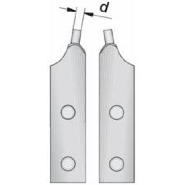 Afbeeldingen van GEDORE Paar reserve punten, recht 8000 J 6