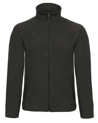 Afbeeldingen van B&C Fleece vest zwart
