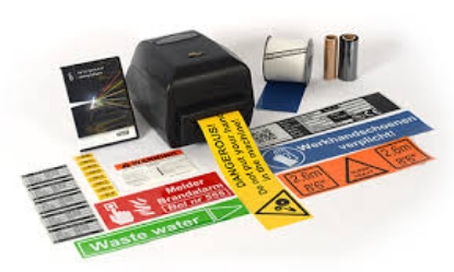 Afbeeldingen van Labelprinterlint geel25mm x15m