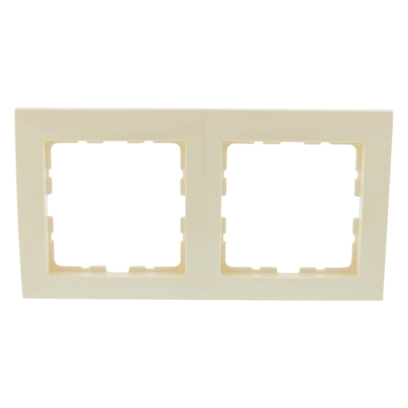 Afbeeldingen van Berker Afdekraam S1 2 voudig creme