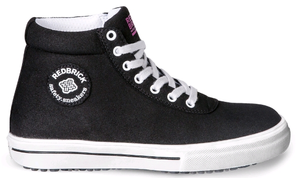 Afbeeldingen van Redbrick Dames Veiligheidsschoen hoog aluminium neus composiet zool S3 Linda zwart 42