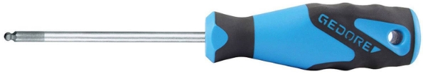 Afbeeldingen van GEDORE 3-C schroevendraaier tbv binnenzeskant-schroeven, met kogelkop 2163 K 4mm